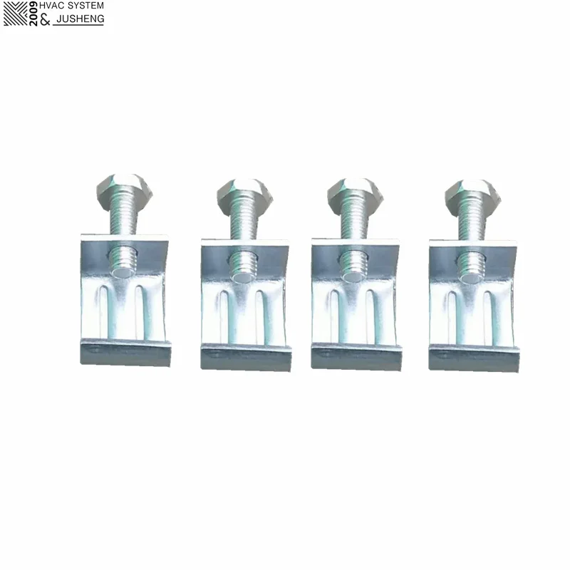 Heavy Duty Zinc Plating Duct Flange G Clamp Of Ventilation Fitting Hvac