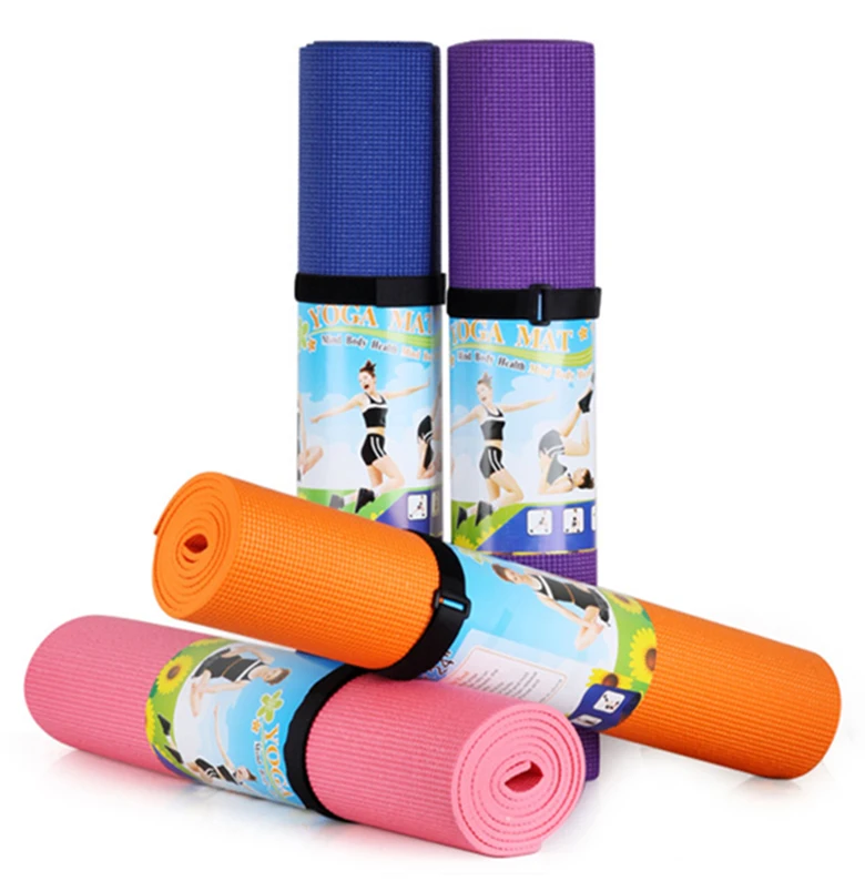 Eco Friendly Custom High Density Non Slip Pvc Yoga Mat Wholesale Custom