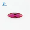 wholesale best Marquise Cut 5# Red Ruby Synthetic corundum ruby