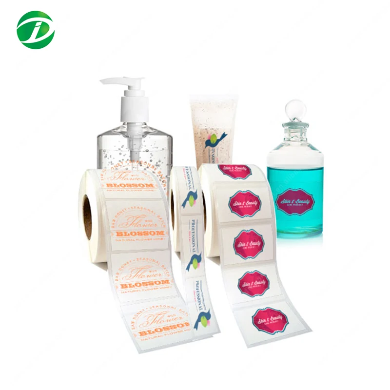 Logo Print Waterproof Clear Shampoo Bottle Label Buy Shampoo Label