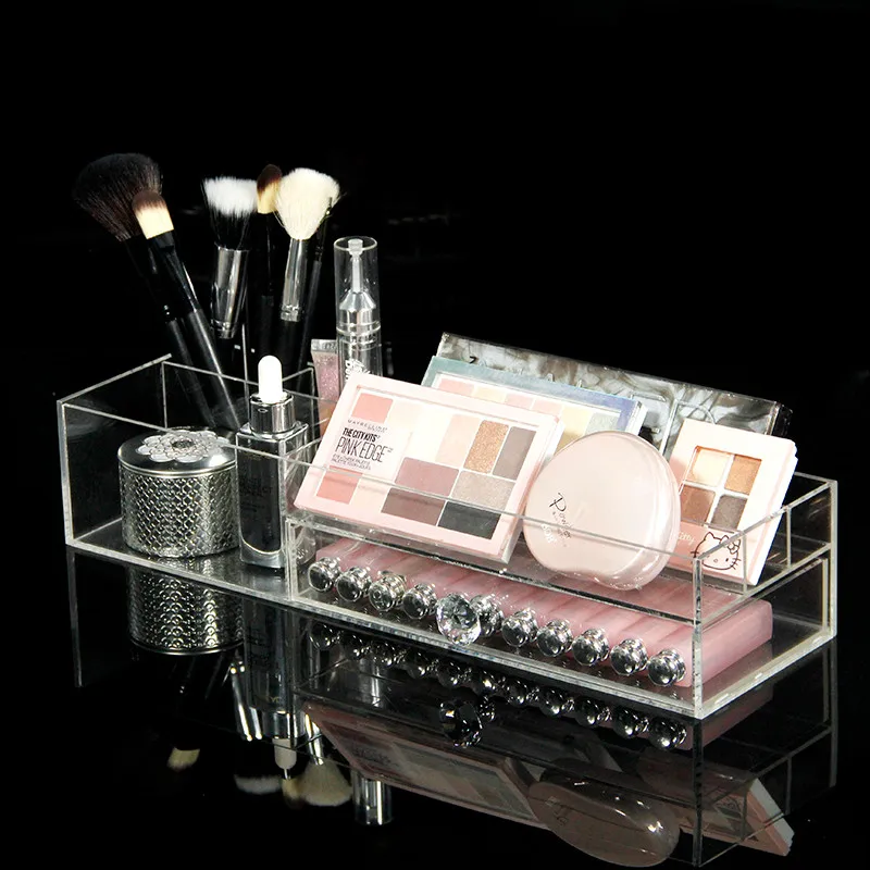 Makeup Cosmetics Organizer Acrylic Divider For Makeup Drawers Buy