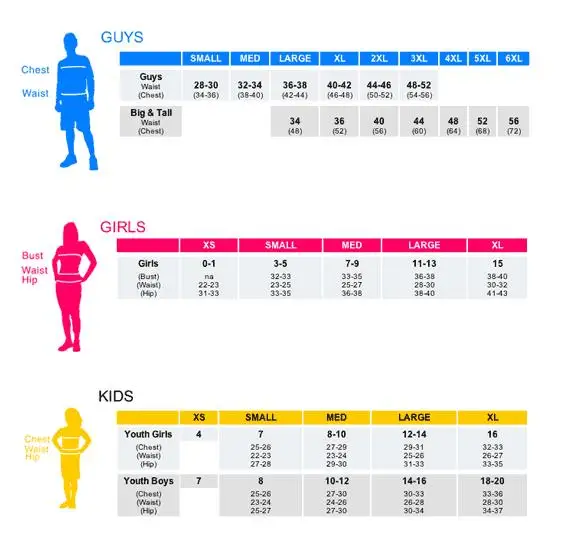 Weight And Pants Size Chart