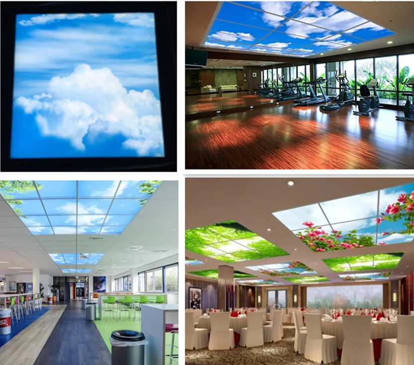 リアル3dビジョンブルースカイledパネル人工天窓パネルライト Buy パネルライト 天窓パネルライト 3dビジョン青空 Product On Alibaba Com