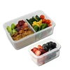 Lunch Box - 3 Removable Compartments- Leak Proof Meal Prep Containers -BPA free -Food Storage containers for kids & adults