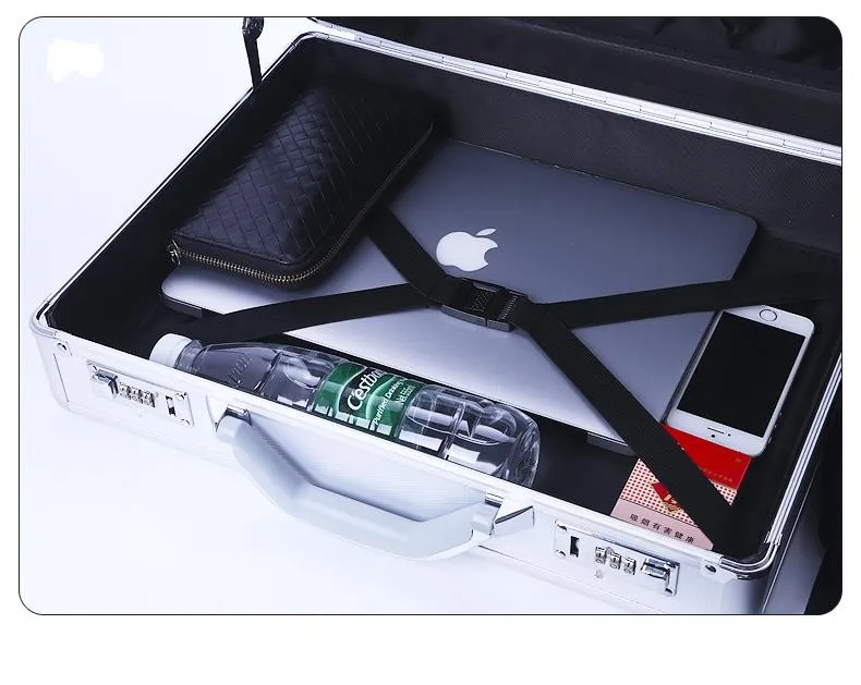 Custom Aluminum Hard Shell Laptop Briefcase With Compartment Buy Hard