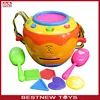 Childrens toys plastic music toy educational drum kit set