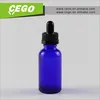 empty dropper bottles glass bottle short dropper with screen printing