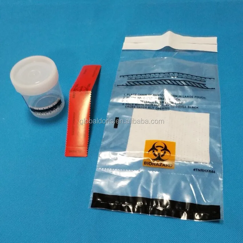 Urine Collection Kit Bag With 90ml Urine Container For Specimen