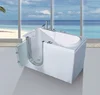 Walk in acrylic standard bathtub elderly sitting bath tub
