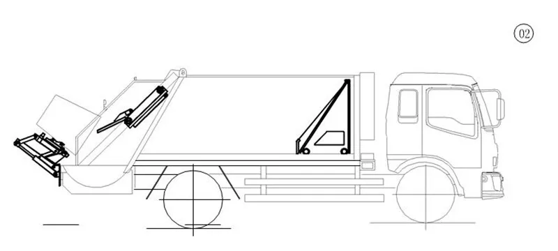 Dongfeng 10 Tons Garbage Truck Weight,Garbage Truck Dimensions,Garbage