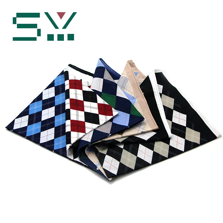 Custom Printed Standard Size Mens Cotton Handkerchiefs Buy Custom