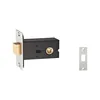 electric euro mortise door lock multi lock oval door cylinder lock with computer keys polish brushed nickel sandy