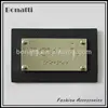 2013 hot sale jeans leather labels metal leather patches for garment and bags