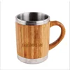 Wholesale Good Quality Inner Stainless Steel Bamboo Water Cup Travel Coffee Cup Made Of Bamboo