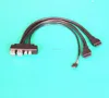 3.5" 20 Pin 4 Ports USB 3.0 Hub HD Audio Mic Connector Adapter Internal Floppy Bay Cable