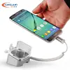For samsung galaxy note htc Lg Acrylic cell phone alarm display stand security holder for iphone 7 7plus huawei