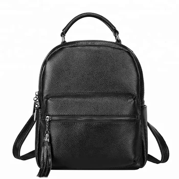 ladies leather backpack purse