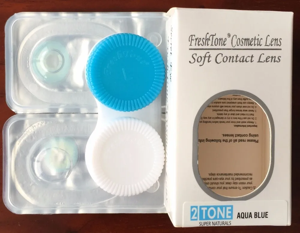 Wholesale Freshtone Color Contact Lens White Box With Case 500 Pairs At
