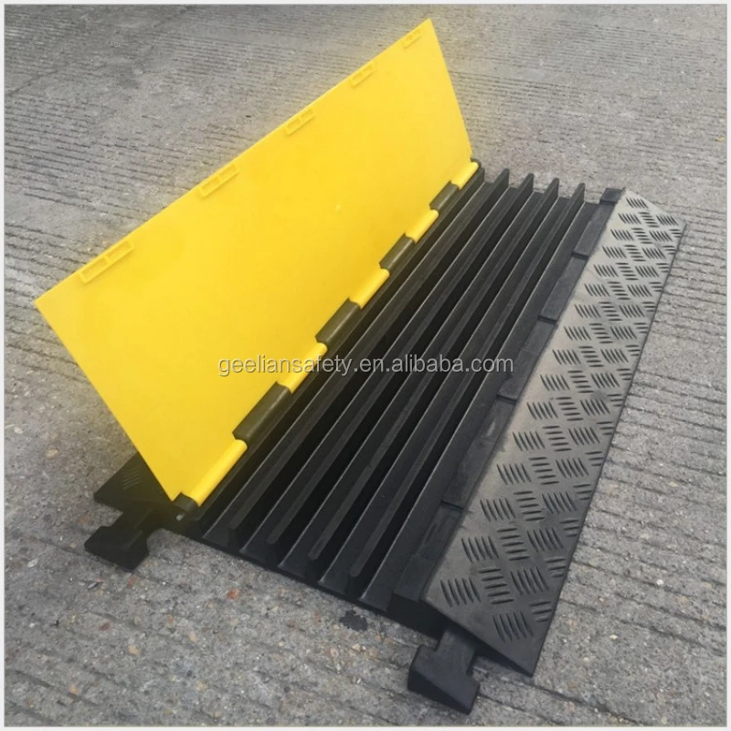 Rubber Cable Protector 5 Channel,Rubber Cable Tray,Plastic Raw Material ...