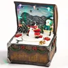 OEM polyresin cute led decorative Christmas music box
