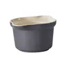 Kitchenware round deep bakeware ceramic set / non-stick ceramic bakeware with handle