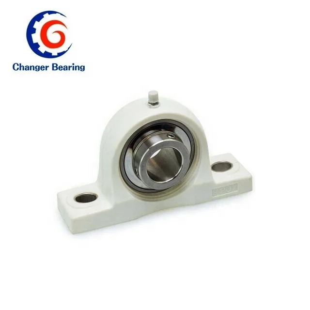 Plastic Pillow Block Bearing With Stainless Steel Ball Bearing