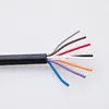 Kingmaking high quality 8 cores electrical cable 16AWG/18AWG colorful or white thread PE insulation PVC jacket 100M