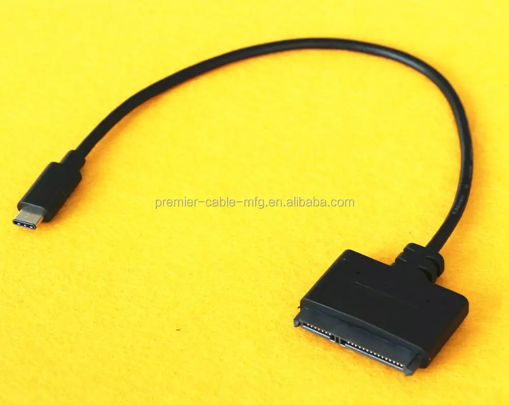 Usb Typec To Sata 7+15pin Hard Disk Drive Cable Adapter Connector For