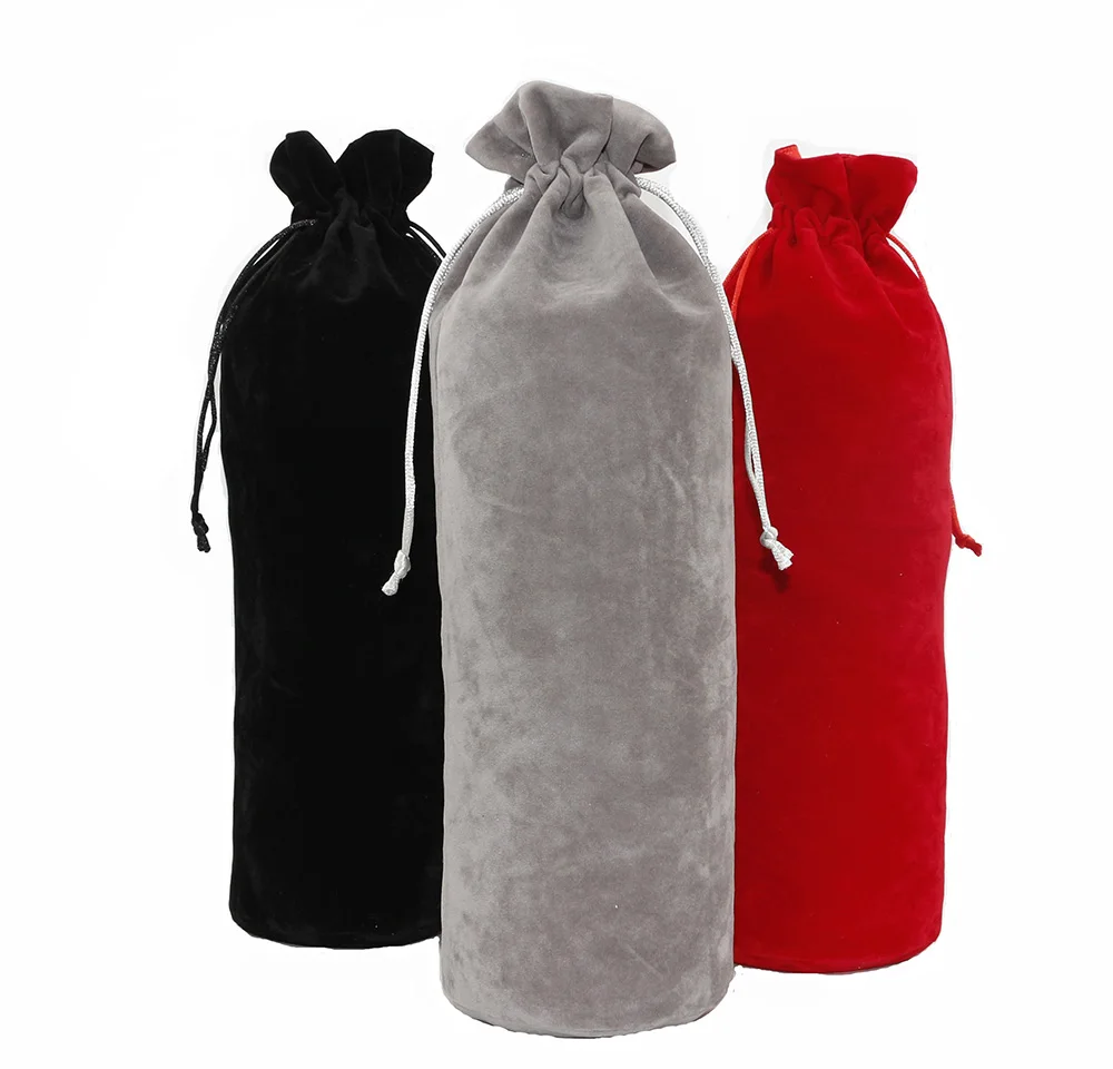 velvet wine bags