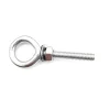 25mm threaded Stainless steel 304 Welded eye bolt M5X50mm low MOQ