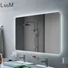 Led intelligent automatic fogging mirror