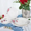 All types decal 20pcs porcelain dinner set tableware for household