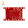 Shenzhen PCB Supplier Electronic Pcb Board, hot sell red soldering mask double layer pcb circuit board, Custom made Multilayer