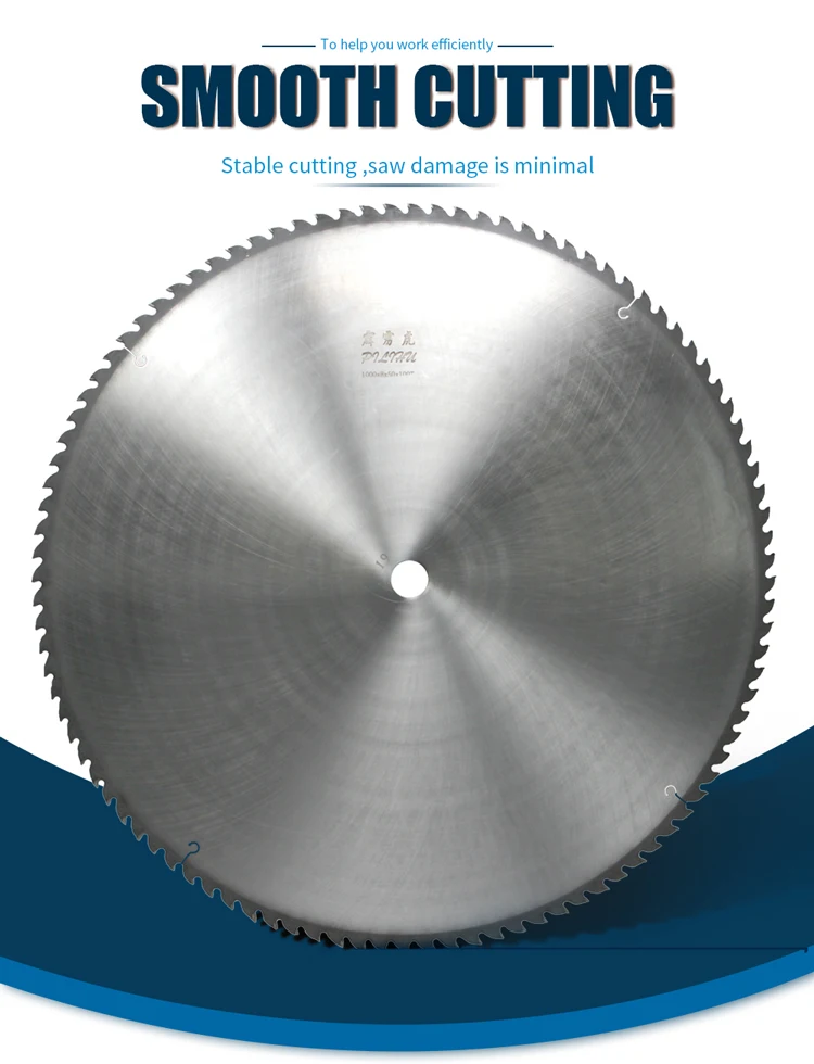 700mm 80teeth Large Diameter Tct Circular Saw Blade For Cutting Wood