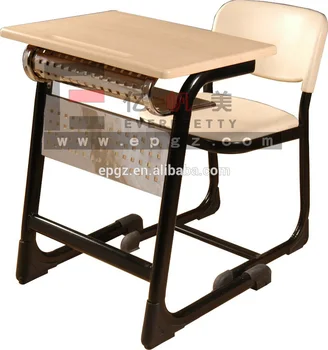 Student Furniture School Study Table Chair Single Wooden School