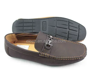 2016 Stylish Comfortable Durable Men Brown Leather Loafer Party