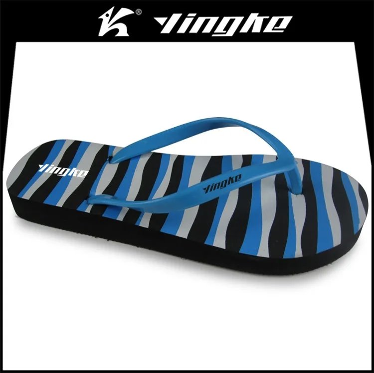 Lightweight women beach flipflop cheap eva slippers wholesale with pvc strap