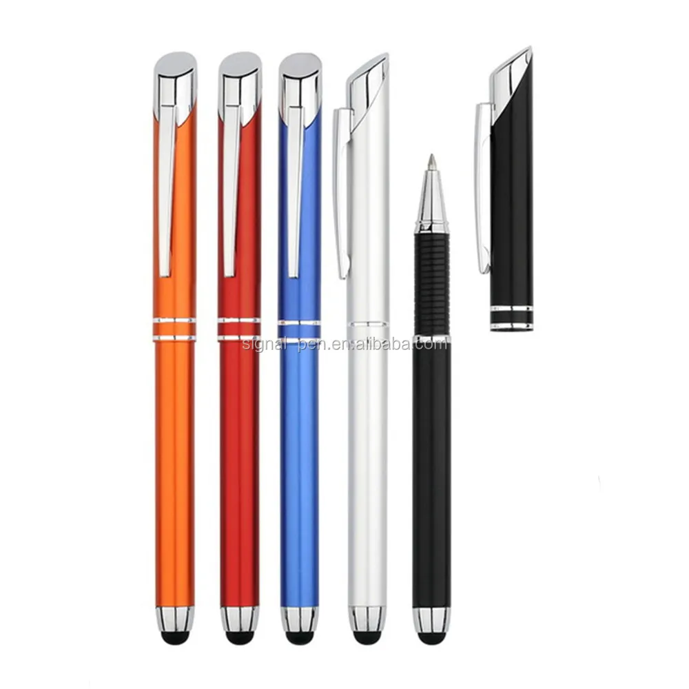 hot sale promotion metal Touch pen 500pcs Custom logo Free shipping