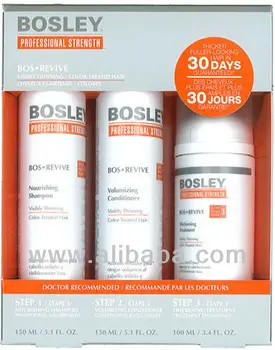 Bosley Revive Starter Pack For Visibly Thinning Color Treated Hair