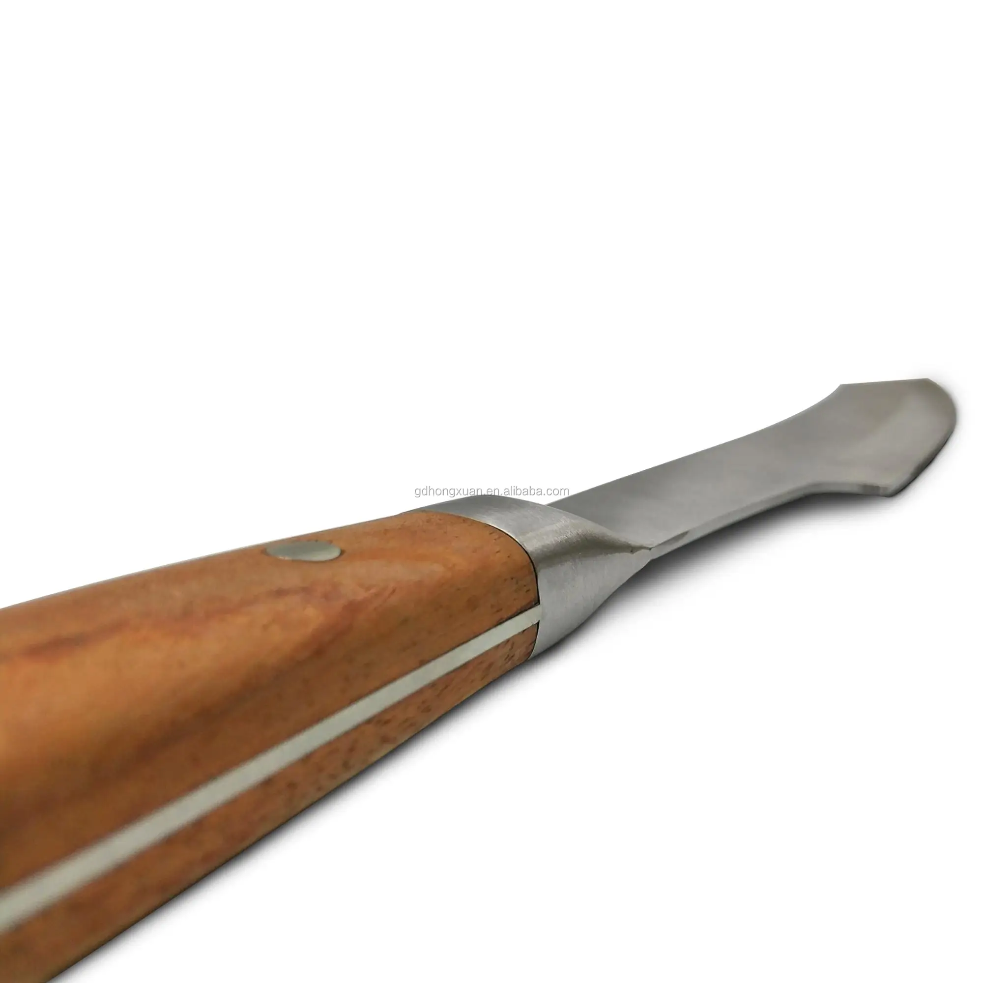 Premium Wooden Rosewood Handle Tough Stainless Steel Grill Cooking Knife Solid Sharp Blade Bbq