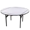 Used round banquet tables for sale with PVC material