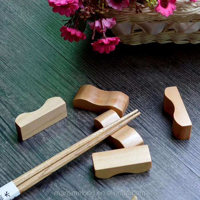Natural Design Craft Wooden Chopsticks Holder Chopstick Rest Chopstick Holder Buy Chopsticks