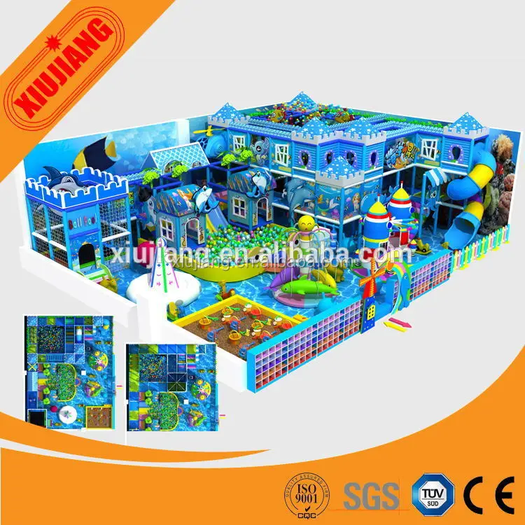 Popular e interesante Modular de interior juego, Kindergarten equipo