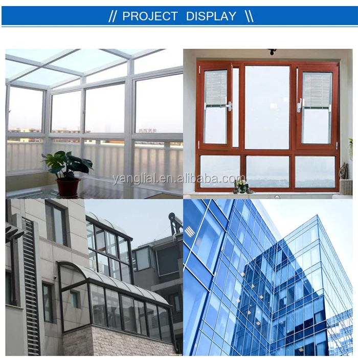 Competitive price extruded aluminum sliding window frame