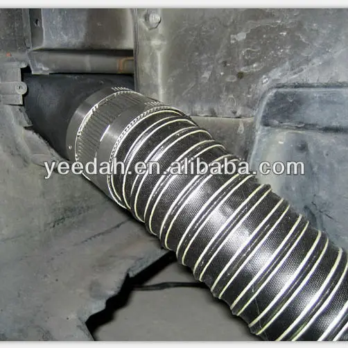 Neoprene fabric air duct hose