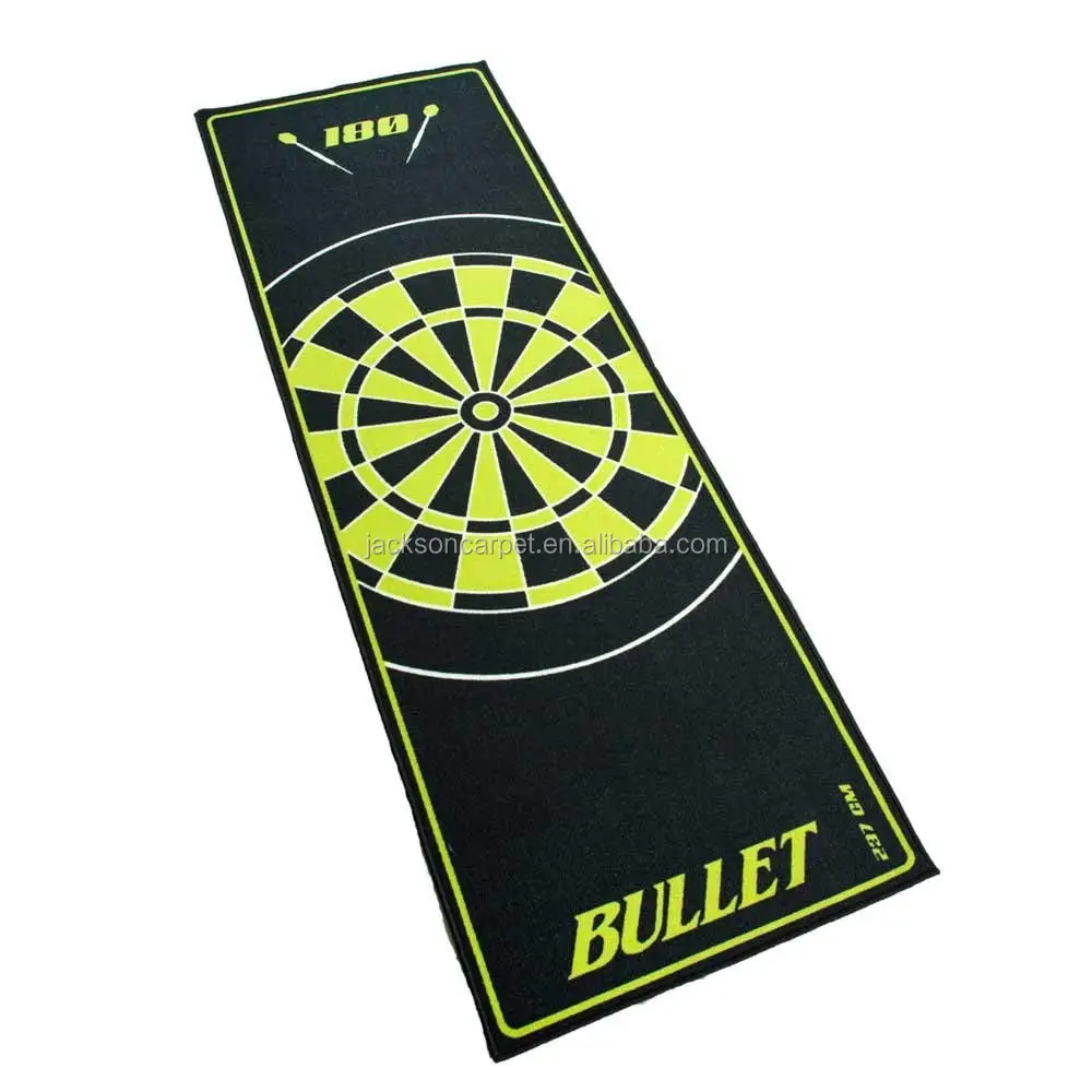 Customized Modern Logo Promotion Rubber Backing Nylon Dart Mat Buy Dart Mat,Nylon Dart Mat