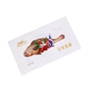 Customized three sides sealed food grade pouch plastic packaging bag for fish