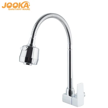 Wall Mounted Flexible Hose Kitchen Sink Tap With 2 Function Spread Head Buy Kitchen Tap Sink Tap Kitchen Faucet Product On Alibaba Com