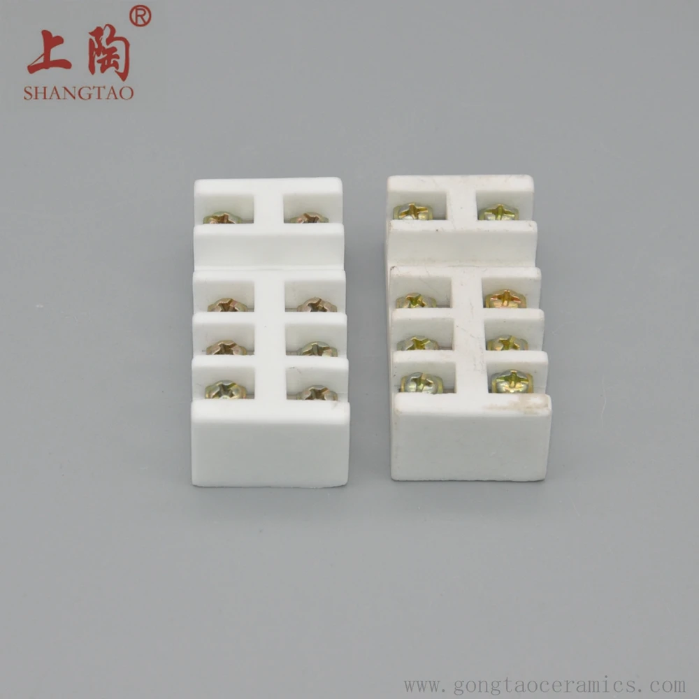 Ceramic Manufacturer Glazed Thermocouple Ceramic Terminal Block Buy