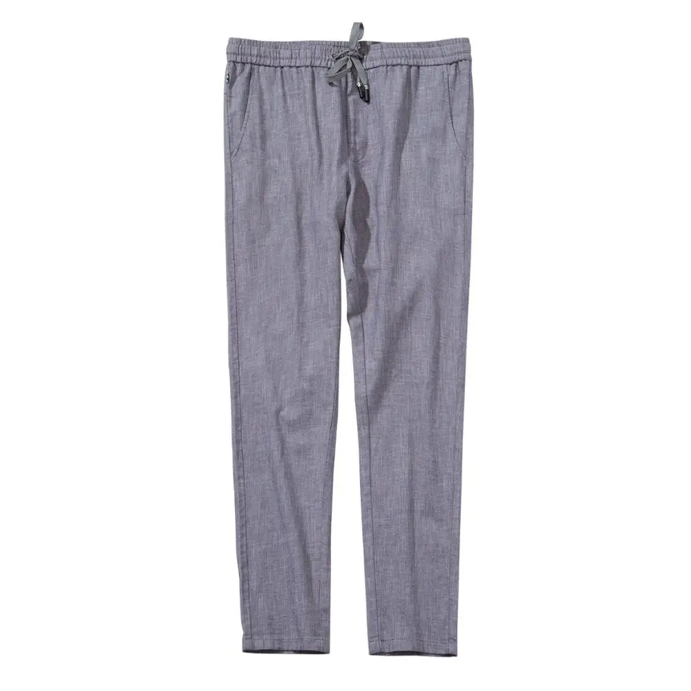 Oem Wholesale Fashionable And Comfortable Linen Flax Pants For